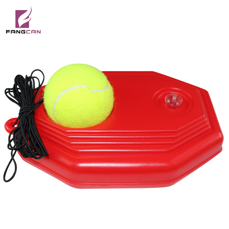 1 base unit + 2 tennis ball FANGCAN Tennis Ball Trainer for Solo Training Grenn color 
