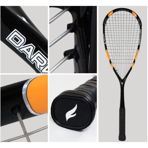 DARKNESS 7 Full Carbon Squash Racket