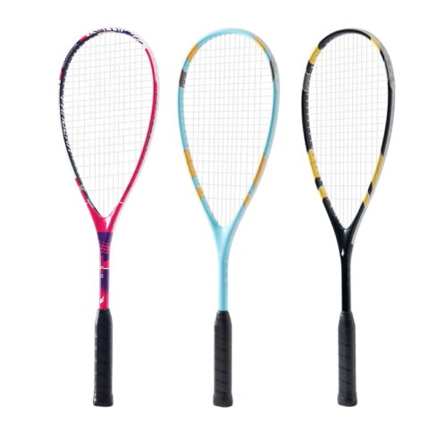 FCSQ-02 Aluminum-Carbon Composite Squash Racket
