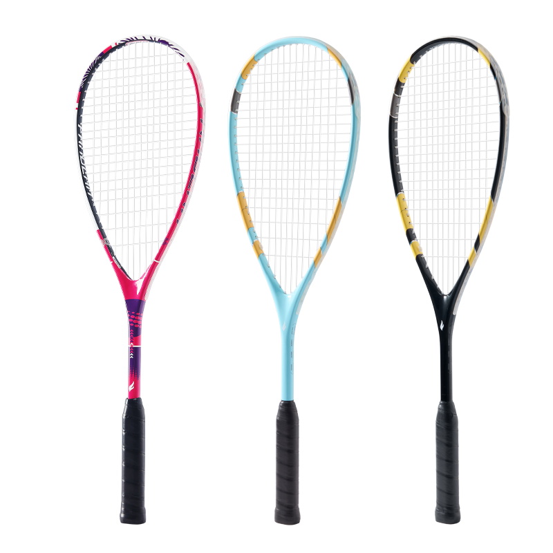 FCSQ-02 Aluminum-Carbon Composite Squash Racket