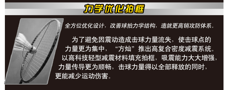 VOLTE A911 全碳素羽毛球拍 - detail 13/26