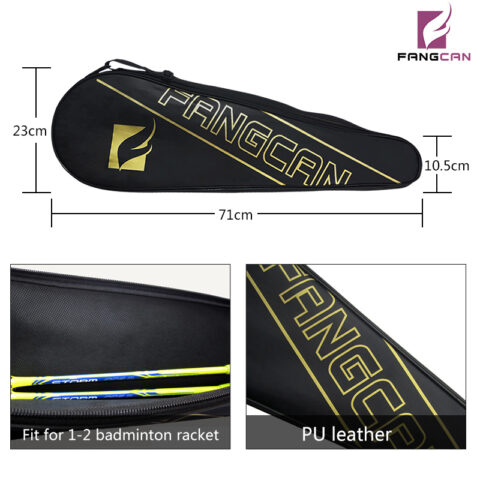FCBC-02 Leather Badminton Racket Cover