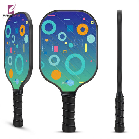 Fiberglass Pickleball Paddle Set with 4 Ball
