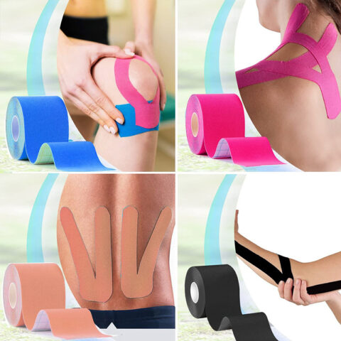 FCW-07 Sports Kinesiology Tape (3.8 cm x 5 m)