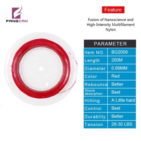 BG2009 Badminton String 200M/Reel
