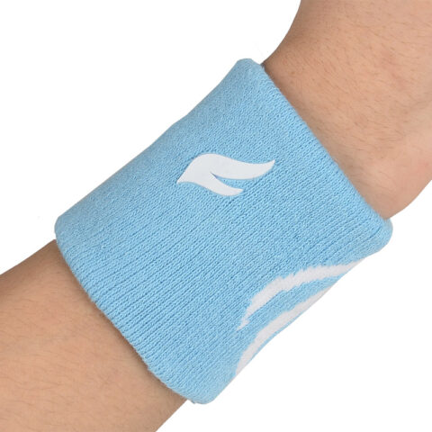 FCSW-03 Plastic Drop Logo Jacquard Wristband