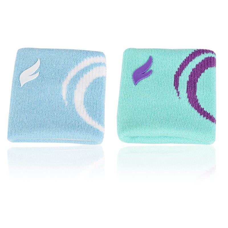 FCSW-03 Plastic Drop Logo Jacquard Wristband
