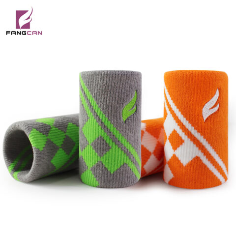 FCSW-04 Embroidery Logo Jacquard Wristband