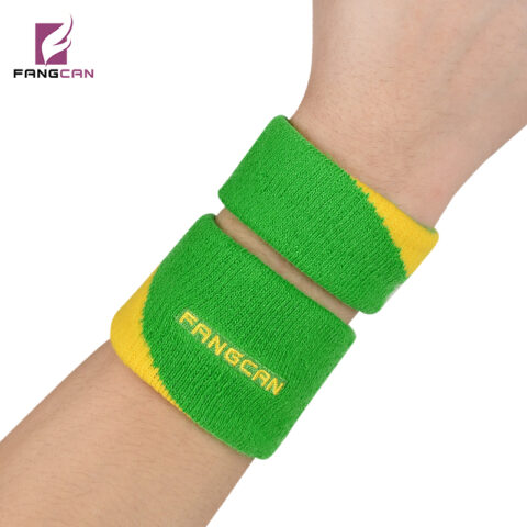 FCSW-05 Embroidery Logo Compose Jacquard Wristband