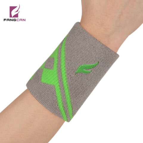 FCSW-04 Embroidery Logo Jacquard Wristband