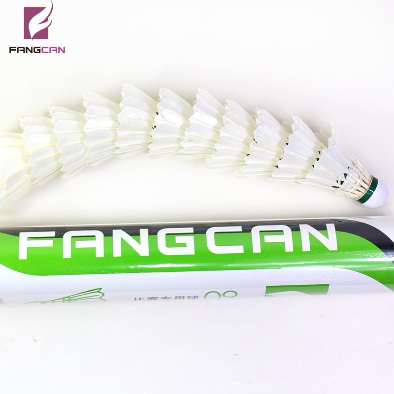 Tournament grade shuttlecock tube
