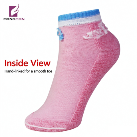 SW906 Terry Background Women Sports Socks