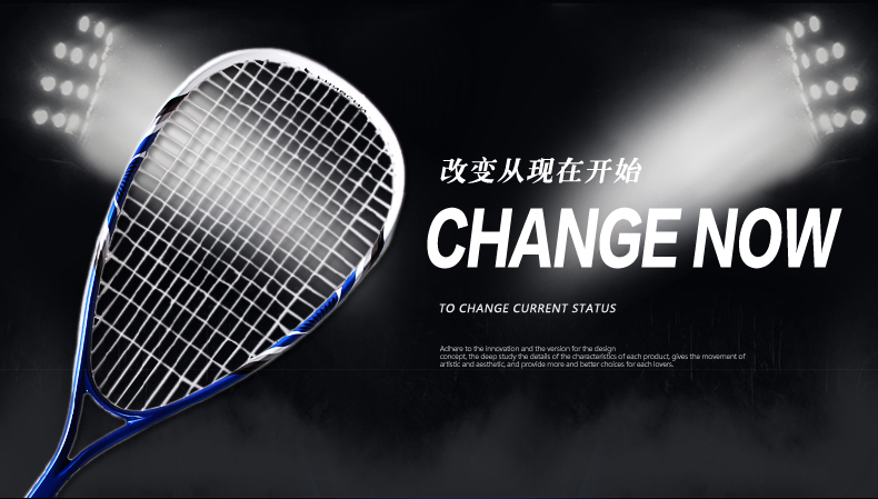 FCSQ-01 Aluminum Composite Squash Racket - detail 1/35