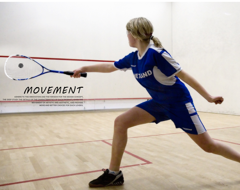 Aluminum Alloy Junior Squash Racket - detail 11/12