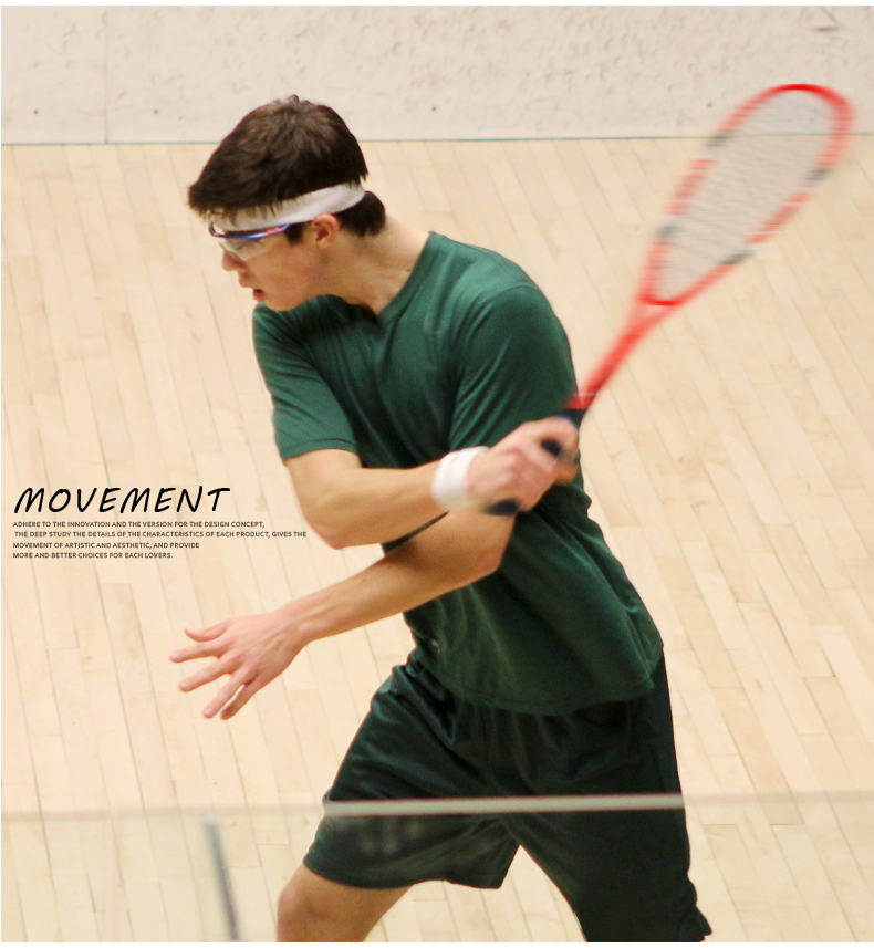 SILVER130 Full Carbon Squash Racket - detail 9/12