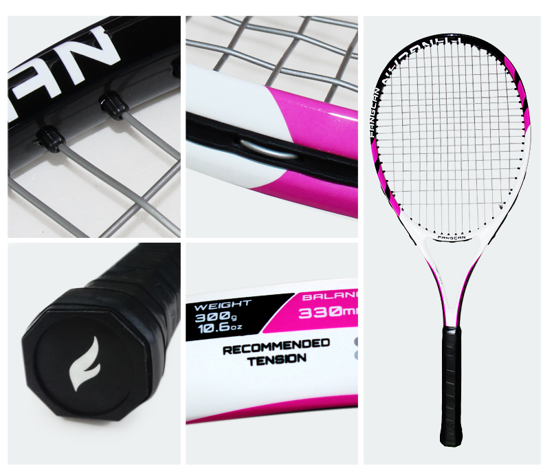 SUPER A6 Carbon Composite Tennis Racket - detail 7/16